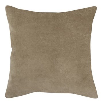 Cushion, 45 x 45cm, Vivaraise, Elise Velvet, taupe