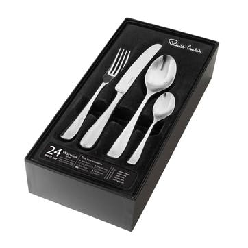 Warwick Bright 24 Piece Cutlery Set