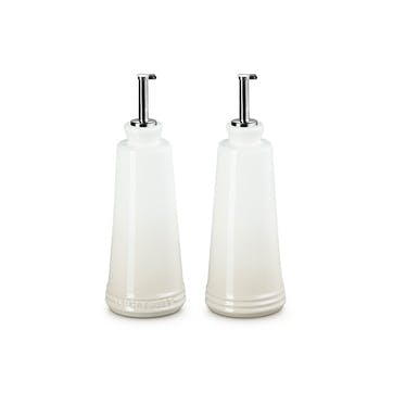 Stoneware Oli & Vinegar 300ml, Meringue