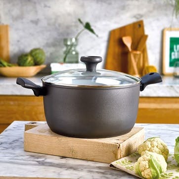 Stockpot 28cm, Grey