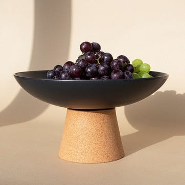 Eco Fruit Bowl D29cm, Matt Black