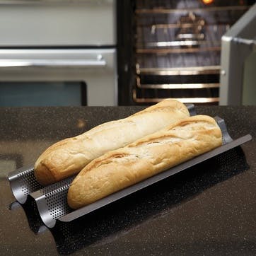 Crusty Bake Non-Stick Baguette Tray