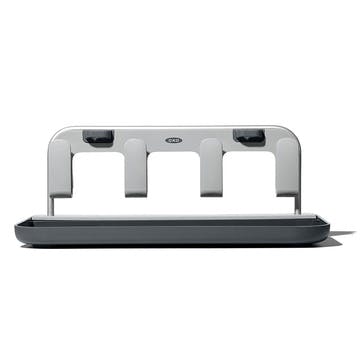 Water Bottle Drying Rack, Grey