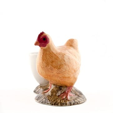 Buff Orpington Egg Cup, H8cm, Orange