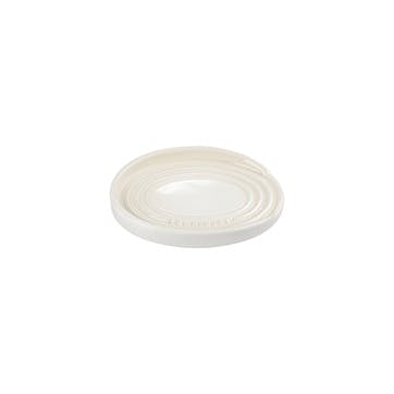 Oval Spoon Rest, Meringue