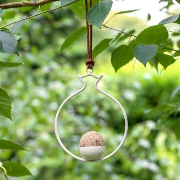 Fat Ball Bird Feeder, Pomegranate