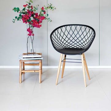 Sidera Set of 2 Chairs, Black