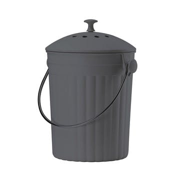 Black Eco Compost Pail, 4.5l