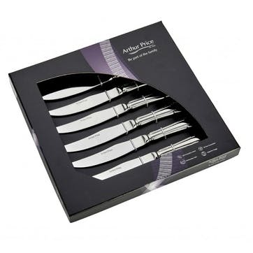 Everyday Classics Dubarry Set of 6 Steak Knives