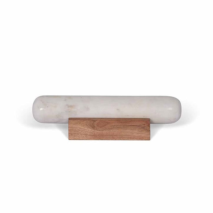 Brompton Rolling Pin, White