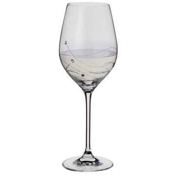 Glitz Wine Glasses, Pair