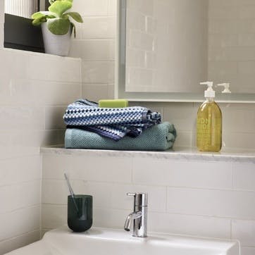 Carnaby Stripe Hand Towel, Blue