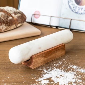 Brompton Rolling Pin, White