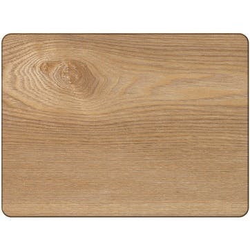 Naturals Oak Veneer Mats, Set of 4