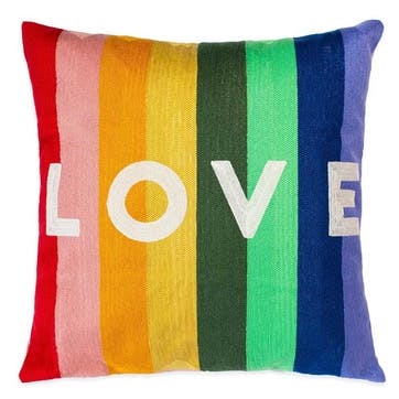 Love Cushion 45 x 45cm, Multi