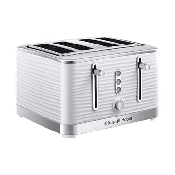 Inspire 4 Slot Toaster; White