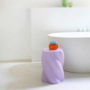 Marshmallow Side Table, H40cm, Lilac