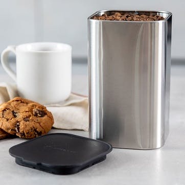 Antimicrobial Storage Container 17cm, Stainless Steel