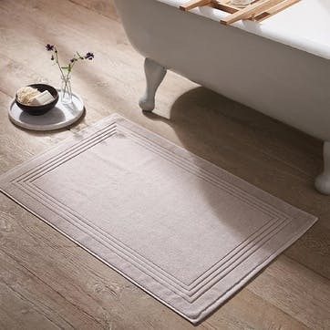 Egyptian Cotton Medium Bath Mat 60 x 90cm , Oatmeal