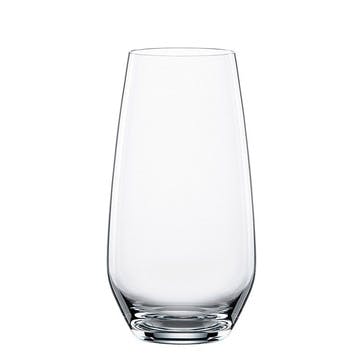 Authentis Casual Set of 6 Summer Drinks Glasses 550ml, Clear