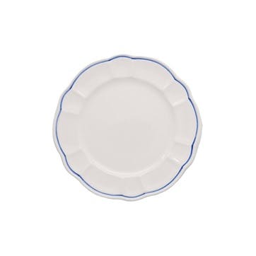 Romilly Set of 4 Side Plates D21cm, Blue