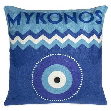 Mykonos Cushion 45 x 45cm, Blue