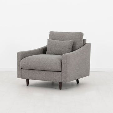 Model 07 Linen Armchair, Shadow