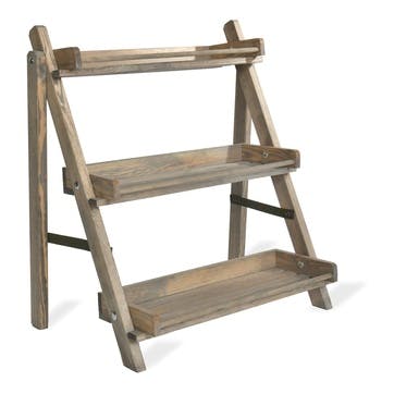 Plant stand, 73 x 67.5 x 48.5cm, Garden Trading Company, Aldsworth, spruce wood