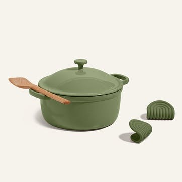 Cast Iron Perfect Pot, Sage