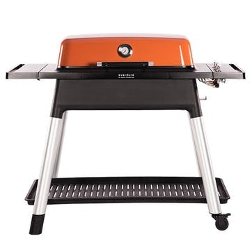 Gas Barbeque with Stand , H106.7 x W117.5 x D 74.3cm, Everdure, Force, orange