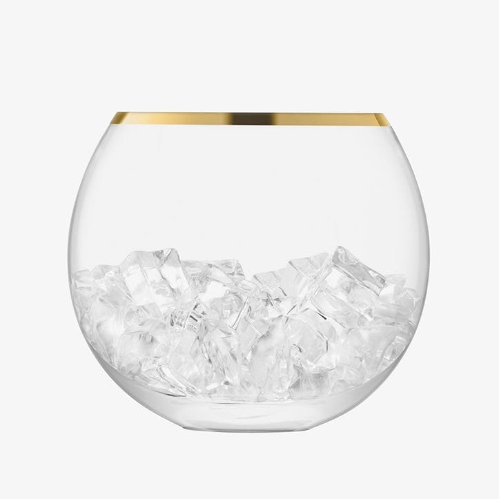 Luca Ice Bucket, H15 x D17cm, Gold