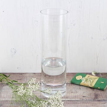 Glass Cylinder Vase - 40cm
