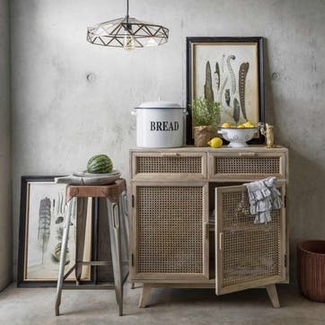 Esben Rattan 2 Door Sideboard