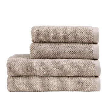 Brixton Hand Towel, Pebble