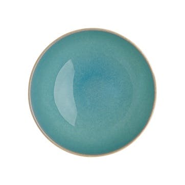 Azure Rice Bowl, 13cm, Blue