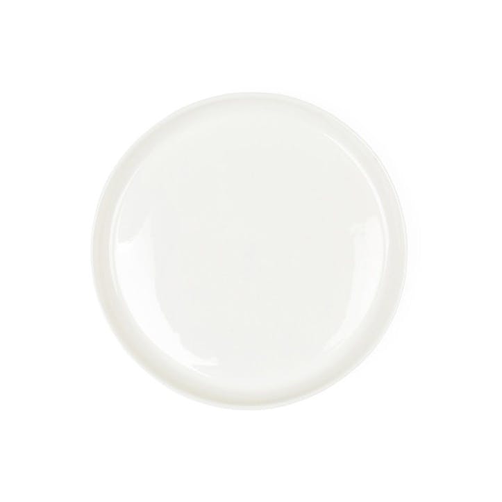Porcelain Milk White Side Plate, 22cm
