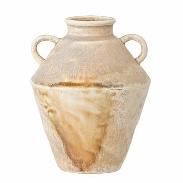 Ines Vase D13.5 x H18 cm, Natural