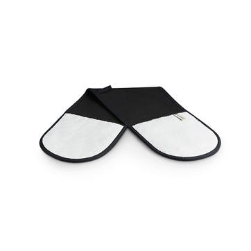 Double Oven Glove; Black