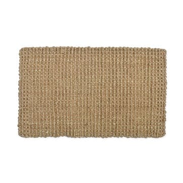 Jute doormat, 80 x 50cm, Garden Trading Company, natural