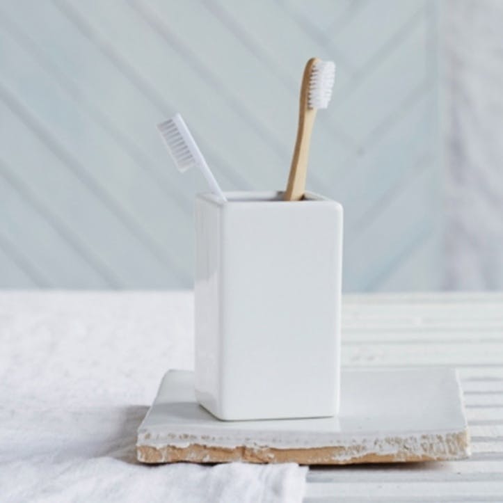 Newcombe Ceramic Toothbrush Holder