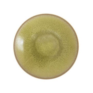 Tourron Dessert Plate D20cm, Pollen Green