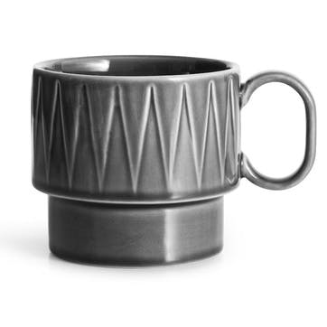 Coffee & More, Tea Mug, 400ml, Grey