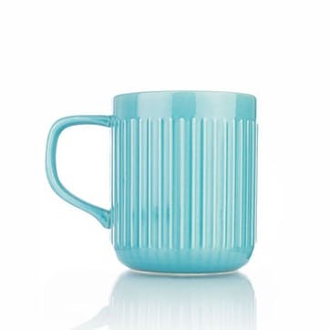 Embossed Large Mug , 550ml, Blue