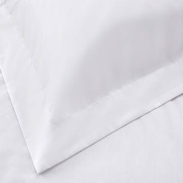 Essentials Egyptian Cotton 200 Thread Count Duvet Cover, King, White