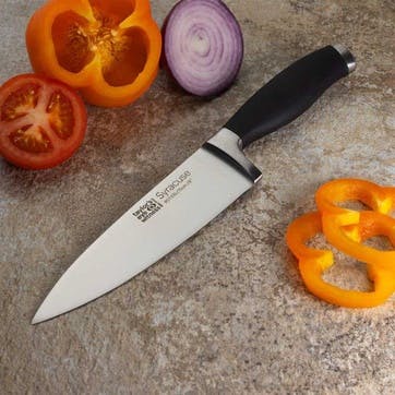 Syracuse Soft Grip Chefs Knife 15cm, Black