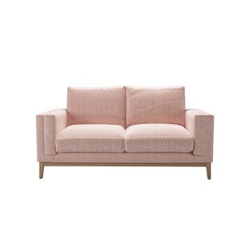 Costello Two Seater Sofa, Pavilion Pink Brushstroke
