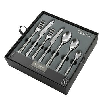 Blockley 42 Piece Cutlery Set, Stainless Steel