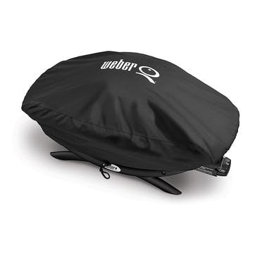 Premium barbecue cover - bonnet cover , fits Q200 & 2000 series, H32 x W48.01 x D82.04cm, Weber, black