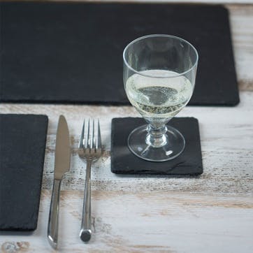 Square Slate Coaster, Set of 4