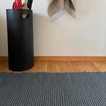 Hazelnut Rug, H60 x W150cm, Dark Blue